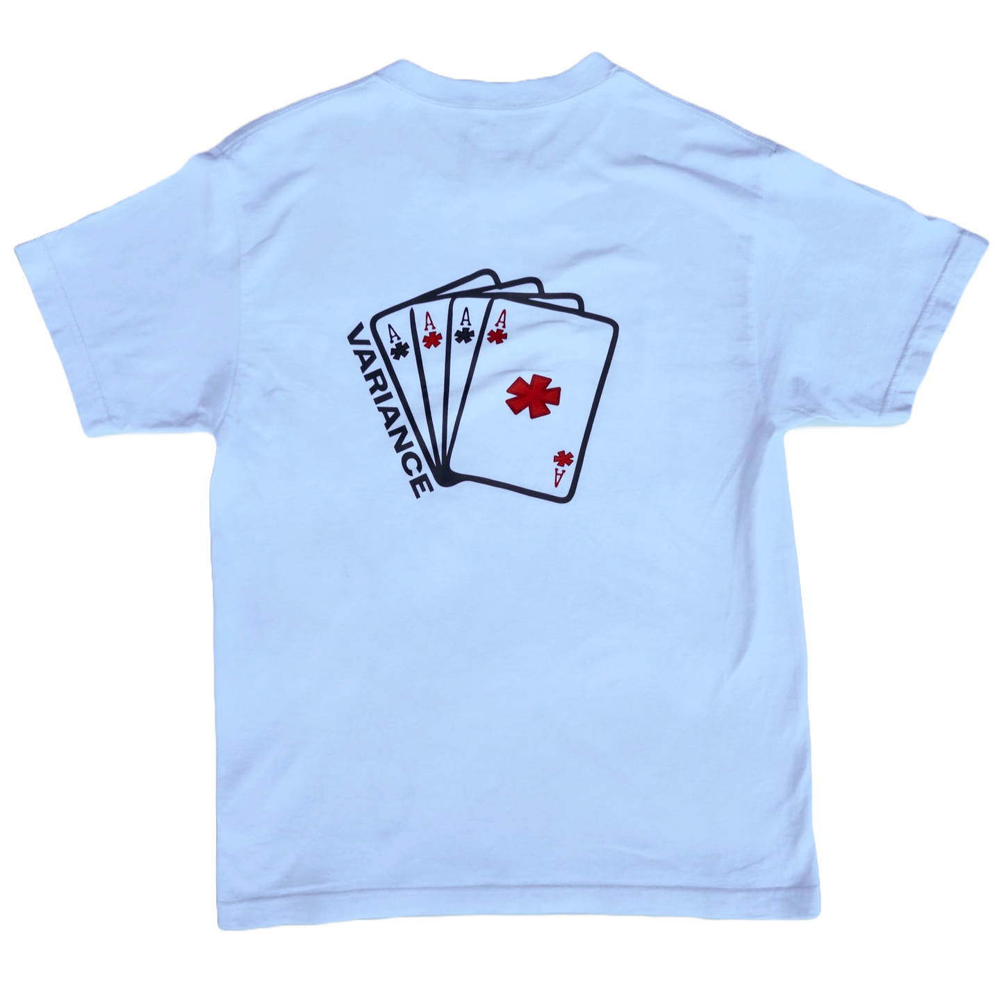 Variance Ace of Stars Tee * White