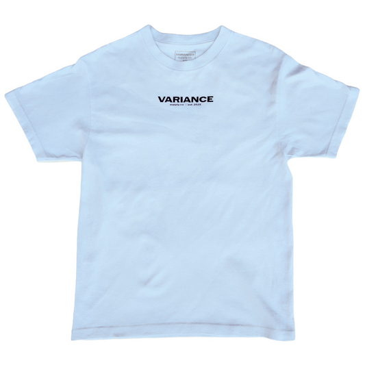 Variance Ace of Stars Tee * White