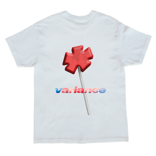 Variance Lollipop Star Tee * White