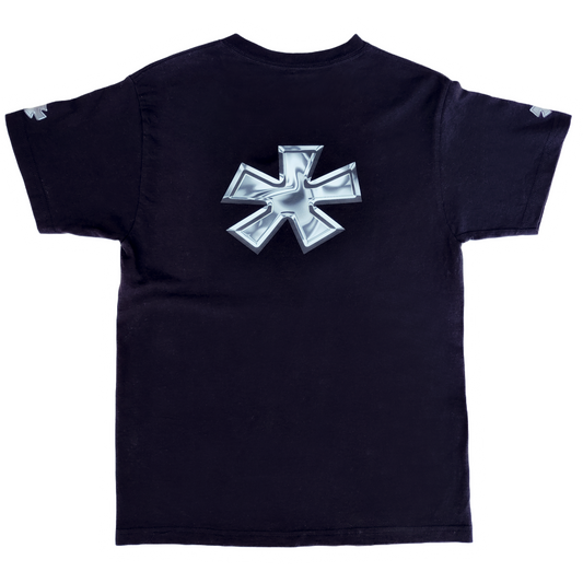 Metallic Star Tee * Black